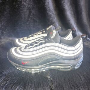 Airmax 97. Size 6 Youth. Black, White Red.